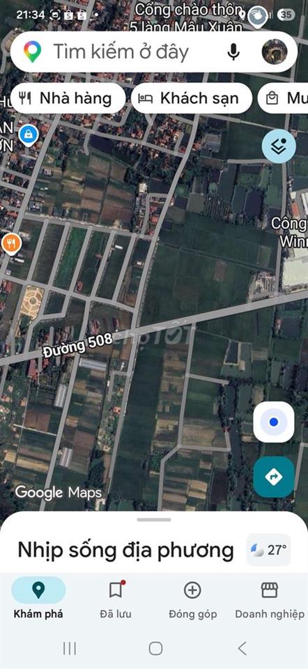 B.án lô đất phân lô vỉa hè,  kd đỉnh,  cổng kcn Tam Linh Nga Sơn 100m2