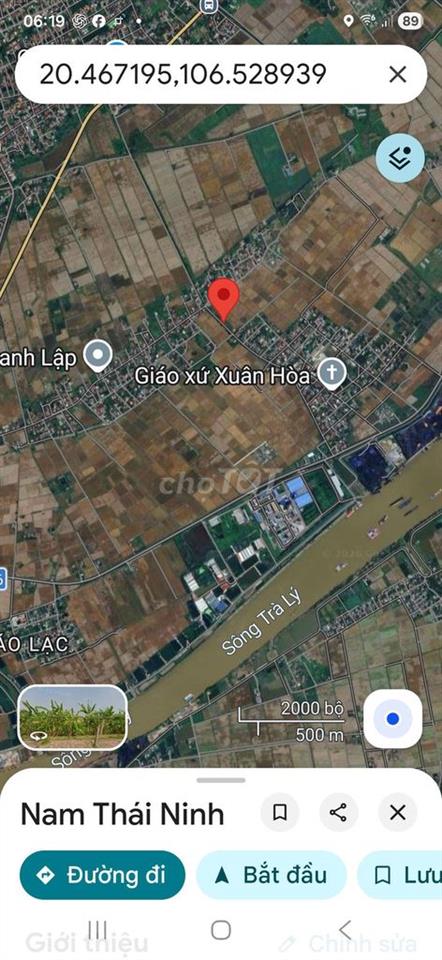 B.án lô đất đấu giá oto tránh trung tâm Thái Thụy 100m nhỉnh 1tỷ
