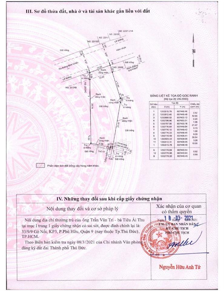 Bán nhà kho 447m2- 20/24D Bình Chiểu ( đường xe container)