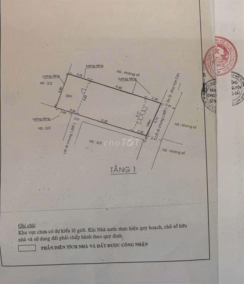 BÁN NHÀ LINH TRUNG (DỌC TRỤC PHẠM VĂN ĐỒNG) - 88M2 - 2PN - 4.6 TỶ 