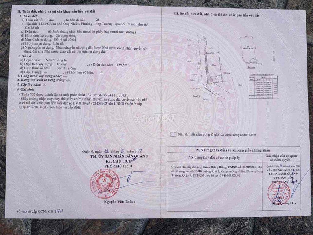 Nhà Bán Chính Chủ 3 tầng hẻm xe hơi liên hệ *** Dũng