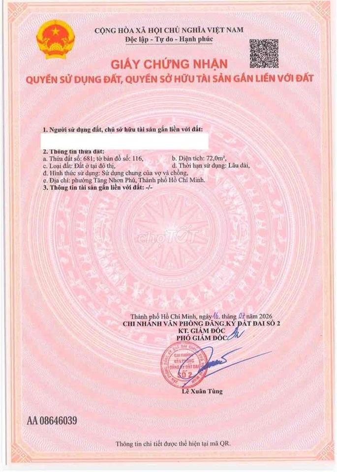 Bán Đất Rẻ Nhất Khu Phước Long