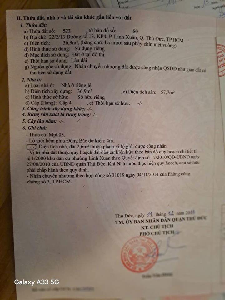 BÁN NHÀ SỔ HỒNG CHÍNH CHỦ