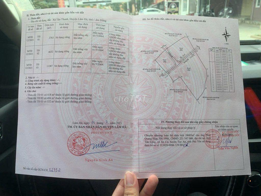 bán đất vườn cà phê thu
