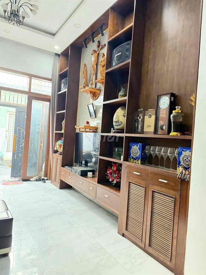 NHÀ ĐẸP 3 TẦNG HẺM XE HƠI - 73M2 - KDC AN NINH