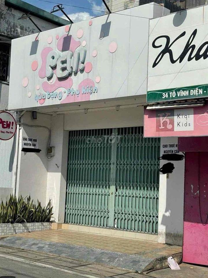 Bán Nhà Mặt Phố, Mặt Tiền Đường Tô Vĩnh Diện.