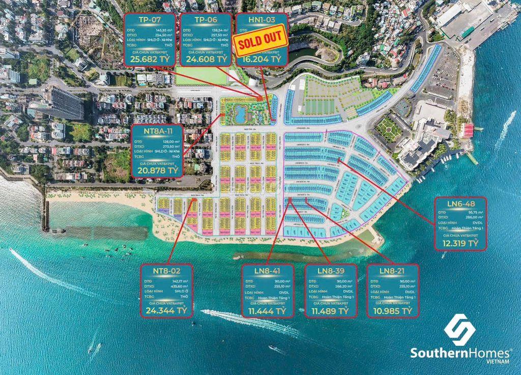 Bán nhà xây sẵn tại dự án Vinhomes Pearl Bay Nha Trang