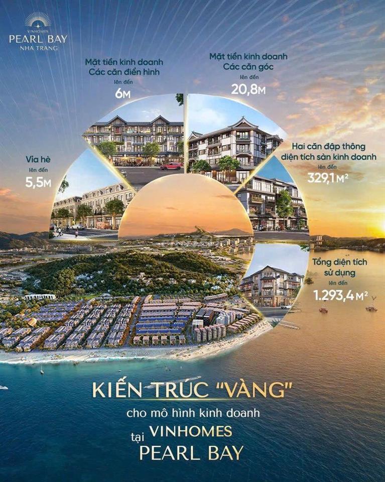Bán nhà xây sẵn tại dự án Vinhomes Pearl Bay Nha Trang
