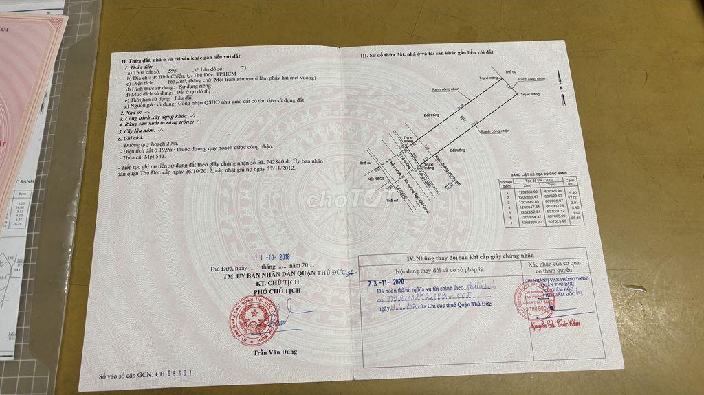 Chính chủ bán nhà hẻm 18 Ngô Chí Quốc.