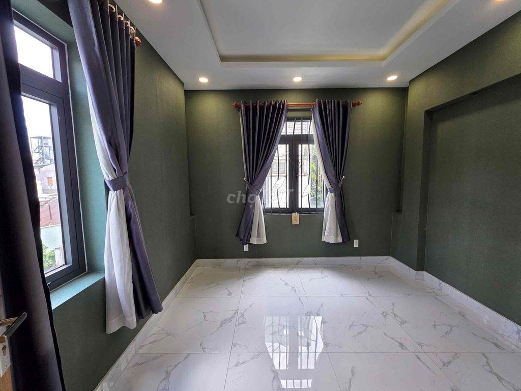 Cho thuê nhà 3 lầu hẻm xe Tải sát Võ Văn Ngân ngã tư Thủ Đức giá 16tr