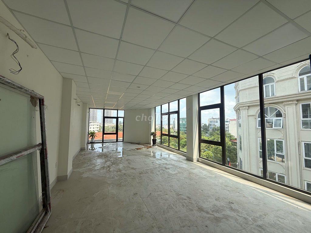 Sàn văn phòng 100m2, vị thế đẹp tại Thạnh Mỹ Lợi - Q2. Giá chỉ 15tr/th