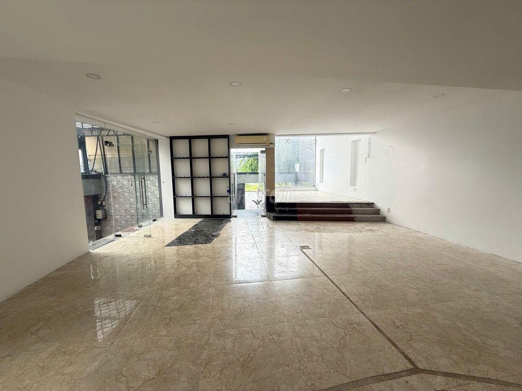 Cho thuê tầng trệt tòa nhà - Lương Định Của - 80m². Giá 30 triệu/th