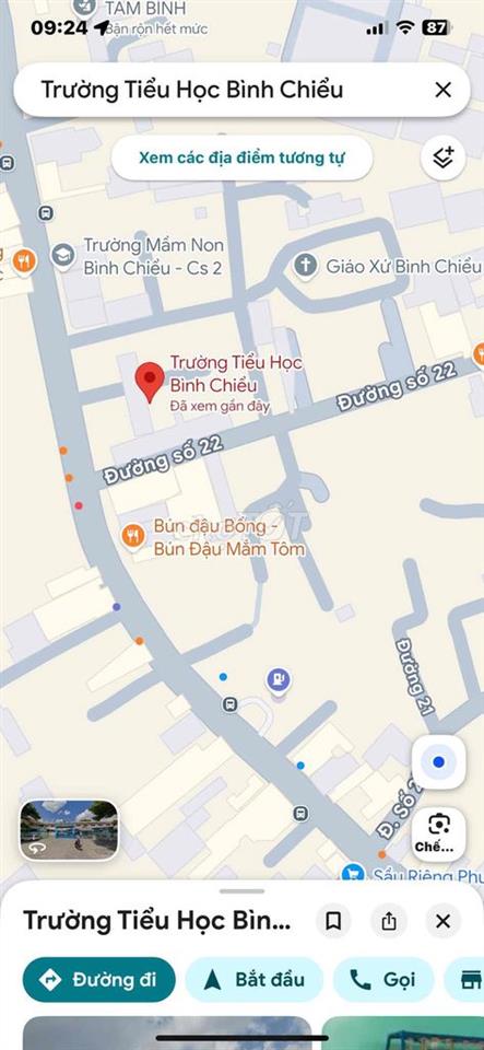 Chỉ 5,5Tr-Nhà thuê ngay Tiểu Học Bình Chiểu,/Đ.22,p.Bình Chiểu TĐ, HXH