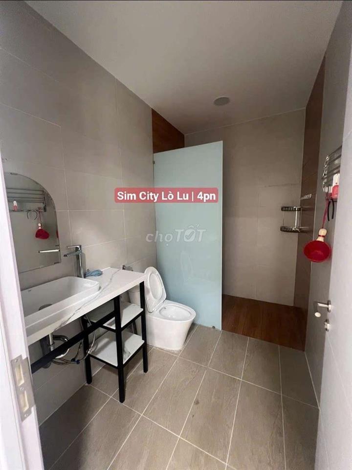 💎 (13tr5) Cho thuê nhà Simcity LÒ LU gần Vinhomes | 4pn, nội thất cb