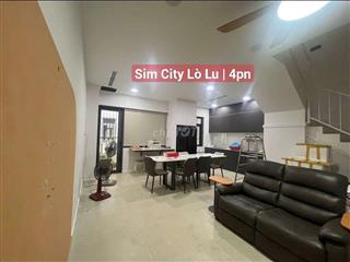 💎 (13tr5) Cho thuê nhà Simcity LÒ LU gần Vinhomes | 4pn, nội thất cb