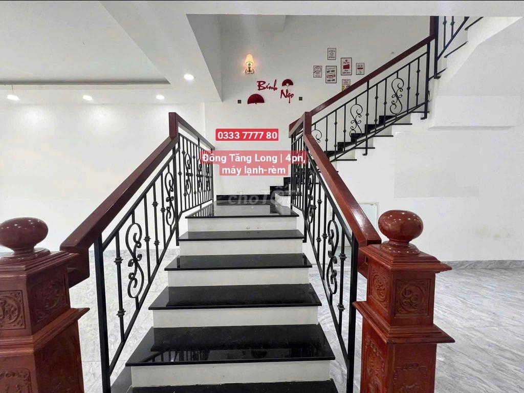 💎 (12tr) RẺ !! Cho thuê nhà Đông Tăng Long, 3 tầng | máy lạnh, rèm cửa