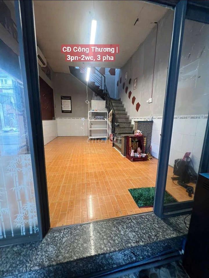 💎 (10tr) Nhà mặt tiền gần CĐ Công Thương, 2 tầng | 3pn-2wc có 3 pha