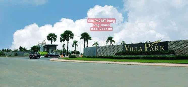 (Gía tốt) 60tr/m2 MT Bưng Ong Thoàn 30m sát Villa Park - KCN cao