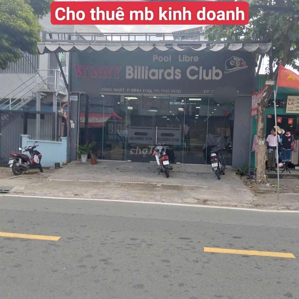 CHO THUÊ NHÀ MẶT TIỀN KID _ĐƯỜNG THỐNG NHẤT _ BÌNH THỌ _ THỦ ĐỨC