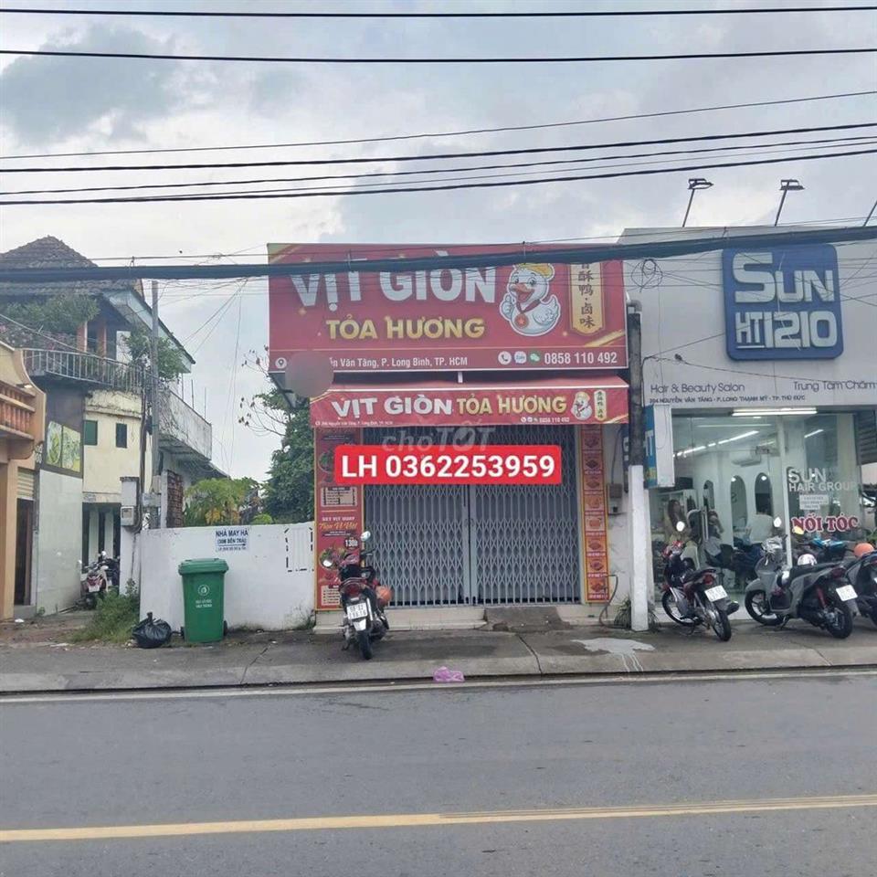 CHO THUÊ NHÀ MẶT TIỀN KD_ ĐƯỜNG  NGUYỄN VĂN TĂNG _ LONG THẠNH Mỹ _ Q9