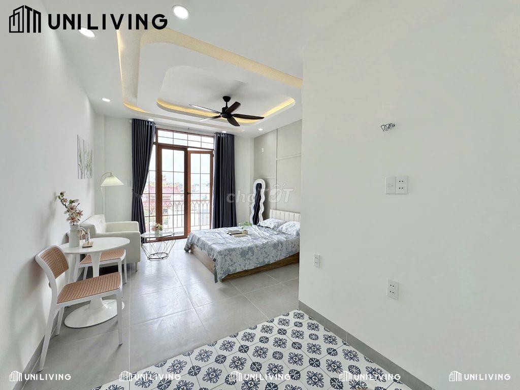 Studio Bancon Full nội thất mới xây, thang máy ở đường 33, Linh Đông