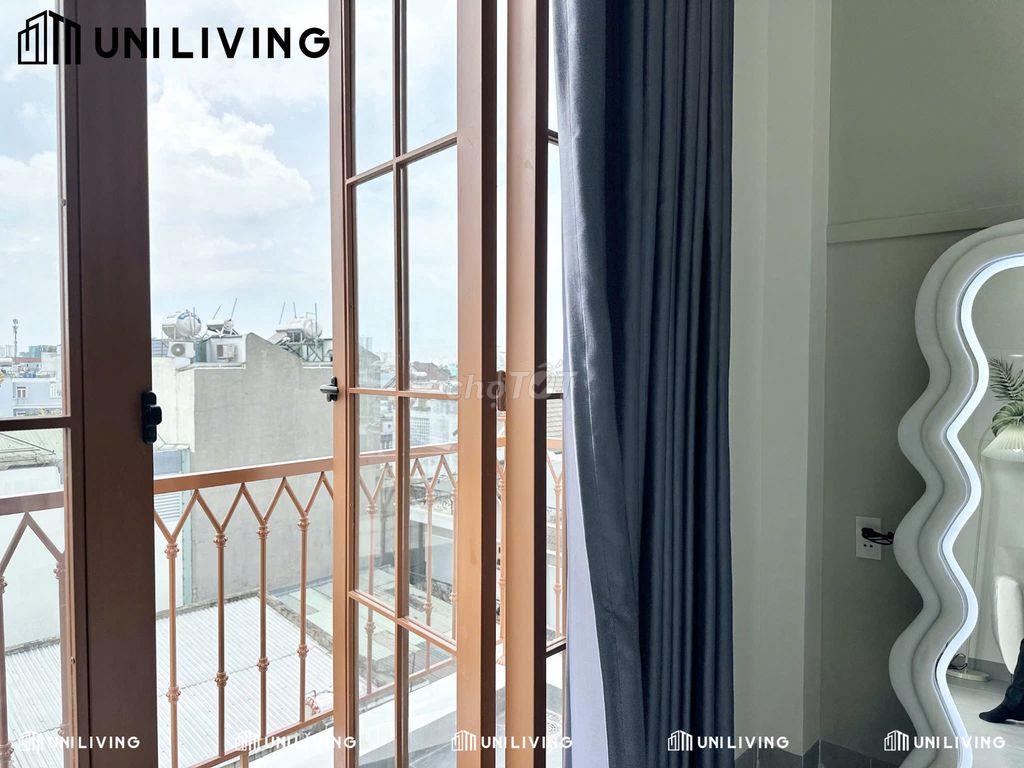 Studio Bancon Full nội thất mới xây, thang máy ở đường 33, Linh Đông