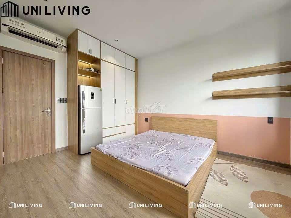 STUDIO - BANCON RỘNG - FULL NỘI THẤT MÁY GIẶT RIÊNG NGAY HOÀNG DIỆU 2
