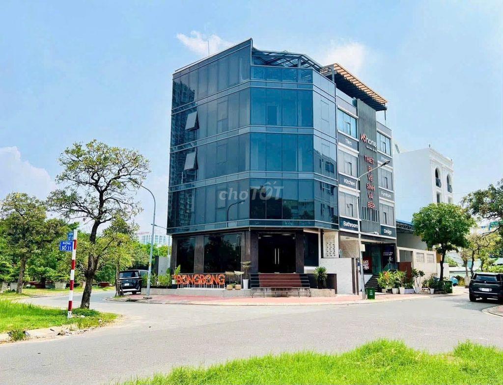 CHO THUÊ TÒA NHÀ VĂN PHÒNG MỚI 100% ĐẢO KIM CƯƠNG DT 1.100M2, QUẬN 2