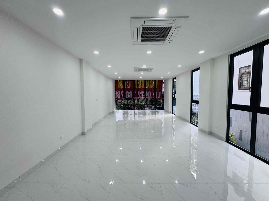 cho thuê toà nhà vp 5*14 hầm 5 tầng nhánh lương định của an khánh Q2