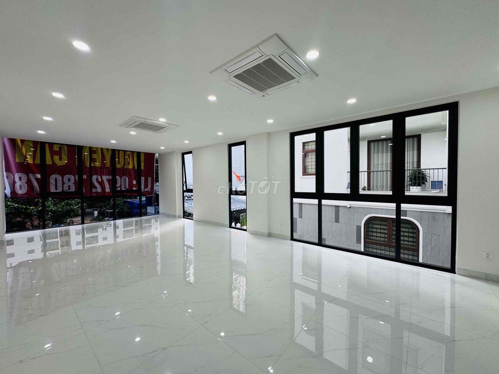 cho thuê toà nhà vp 5*14 hầm 5 tầng nhánh lương định của an khánh Q2