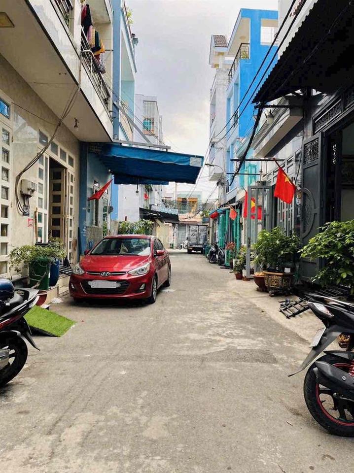 4x17-5 Tầng-Đường Nhựa 6M-🚗Xe hơi Ngủ Nhà-Ngã 4 Bốn Xã-6ty X