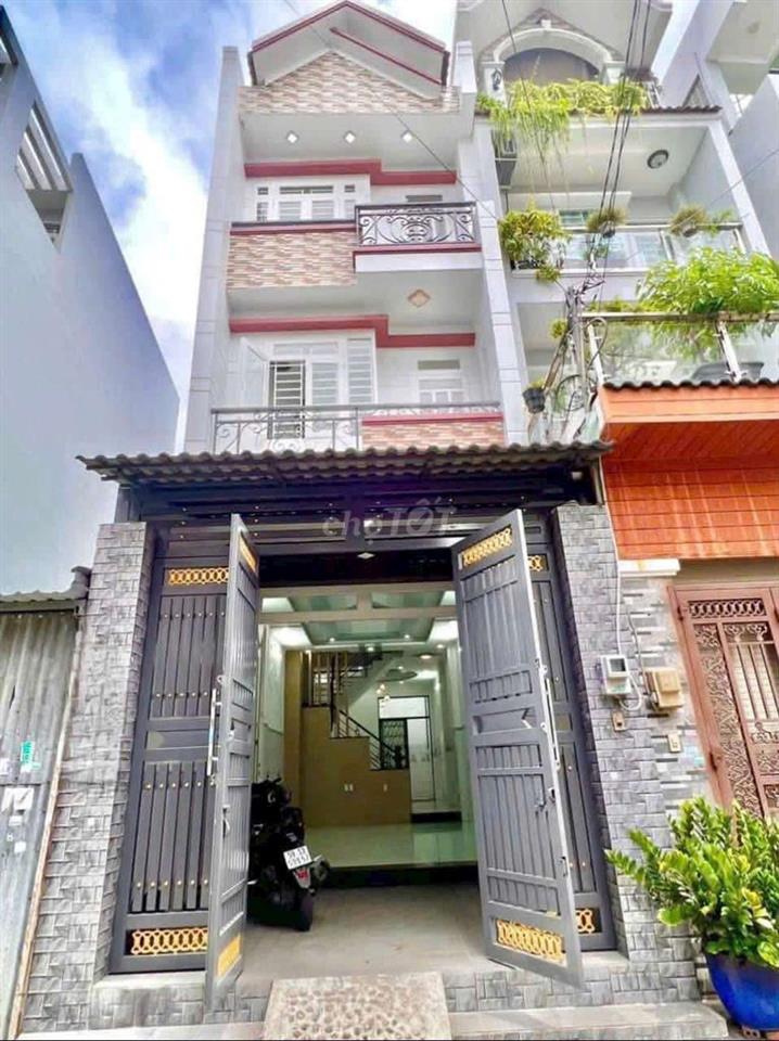 Cho thuê nhà Hương Lộ 2, Bình Tân, ngang 4m dài 18m, 3 tầng, 13tr