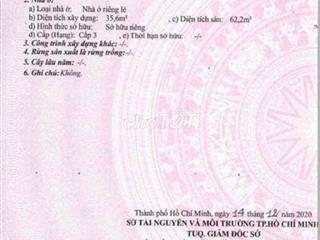 Bán nhà Tăng Bạt Hổ quận Bình Thạnh gần bệnh viện Ung Bứu , trường DH