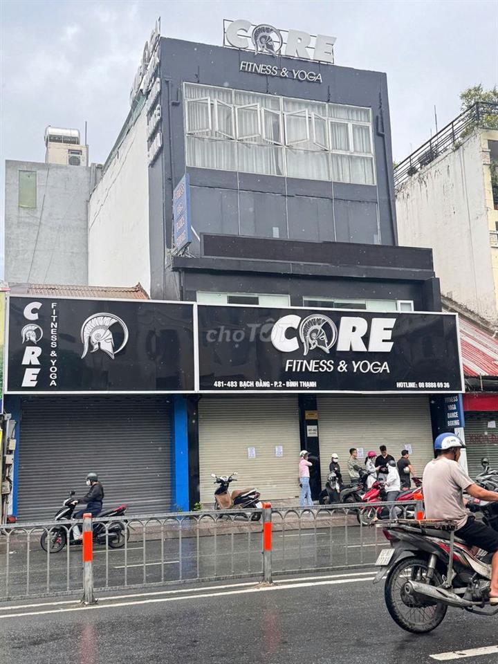 MT BẠCH ĐẰNG QUẬN BÌNH THẠNH , NGANG 12M , CÓ 4 TẦNG CHỈ 90TR/THÁNG