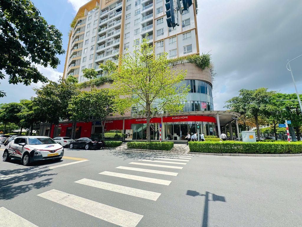 GÓC 2MT NGUYỄN CƠ THẠCH TẠI KHU VIP THỦ THIÊM , DT : 1000M2  ,GIÁ RẺ