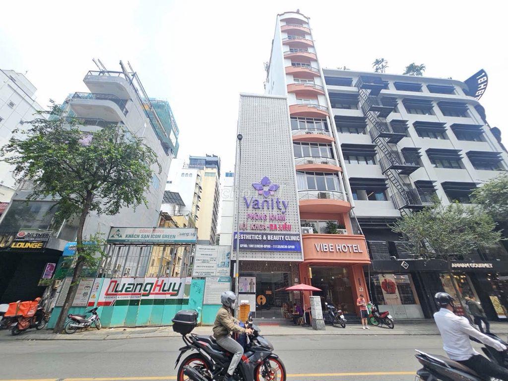 MT 20A HAI BÀ TRƯNG P. BẾN NGHÉ Q1 , DT : 500M2 , 5 TẦNG ,  THANG MÁY