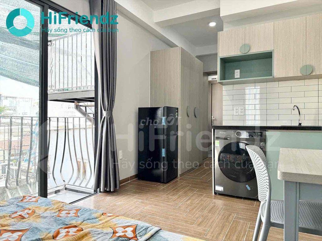 DỰ ÁN STUDIO FULL NỘI THẤT BANCOL RỘNG, THOÁNG MÁT NẰM NGAY TRUNG TÂM
