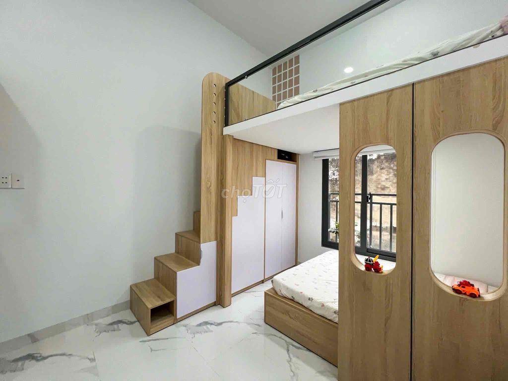 DUPLEX 2 KHÔNG GIAN NGỦ FULL NỘI THẤT GẦN CÁC TRƯỜNG ĐẠI HỌC LỚN