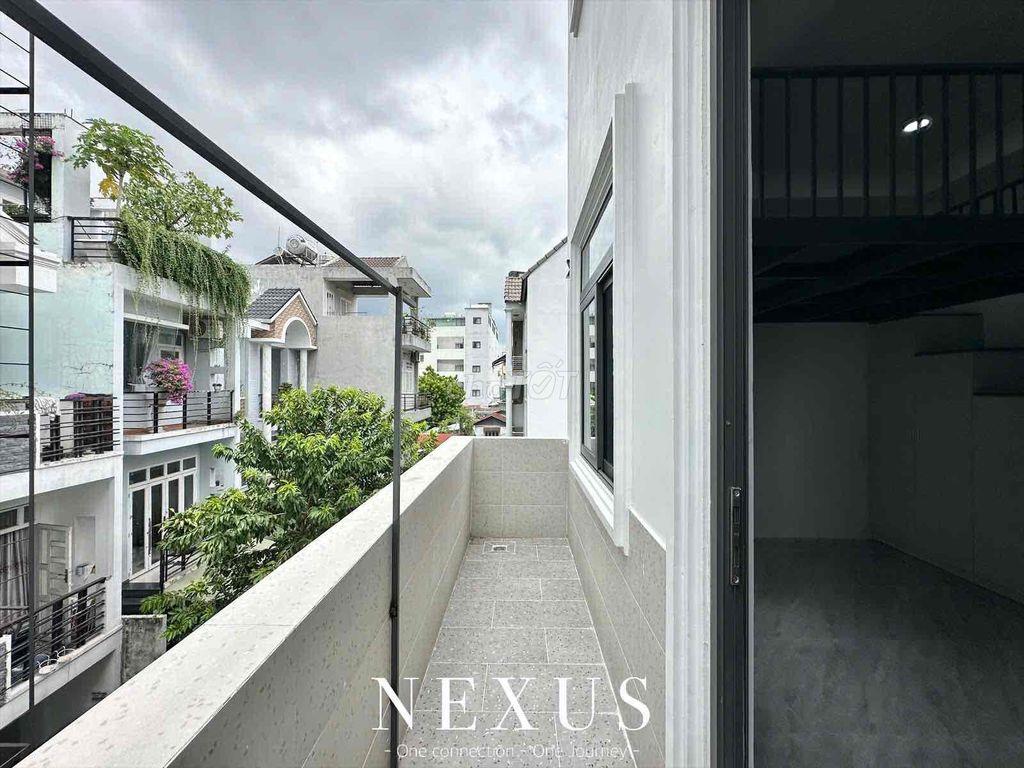 CHO THUÊ DUPLEX BAN CÔNG MỚI XÂY 100% FULL NỘI THẤT GẦN VĂN LANG, IUH