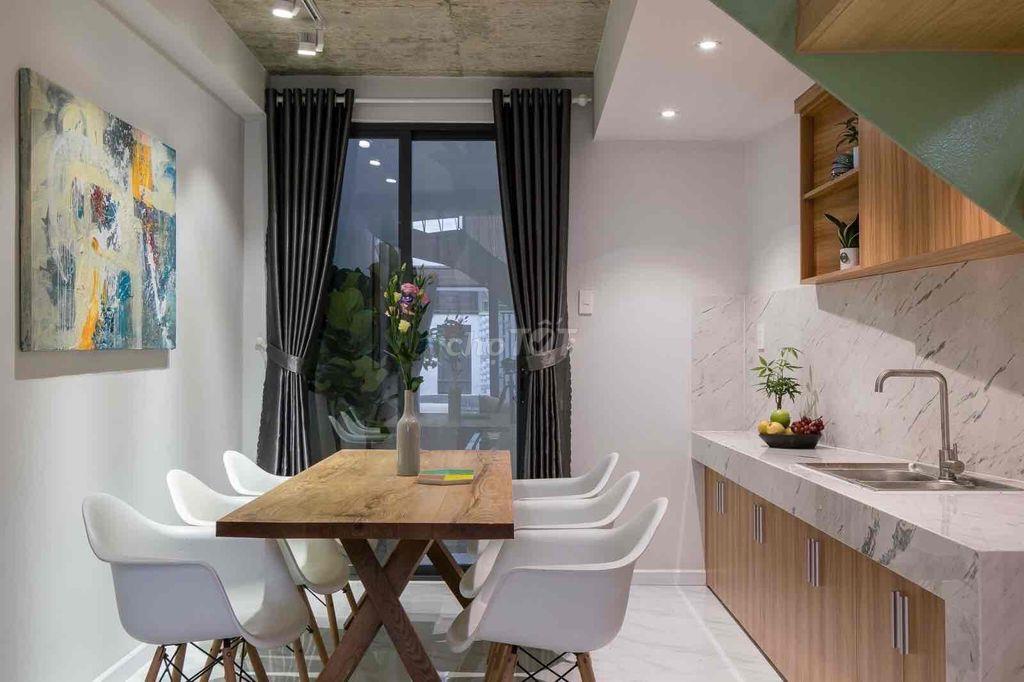 Nhà hẻm ôtô Phạm Văn Chiêu, 4.2m x 12m, 4 tầng full nội thất, 4.2 tỷ
