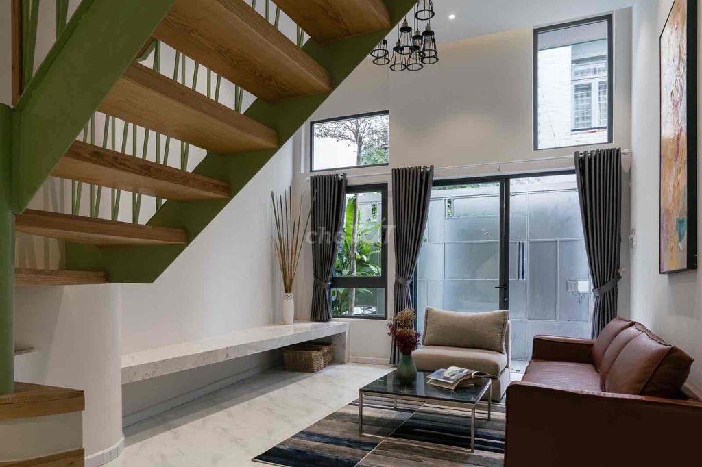 Nhà hẻm ôtô Phạm Văn Chiêu, 4.2m x 12m, 4 tầng full nội thất, 4.2 tỷ