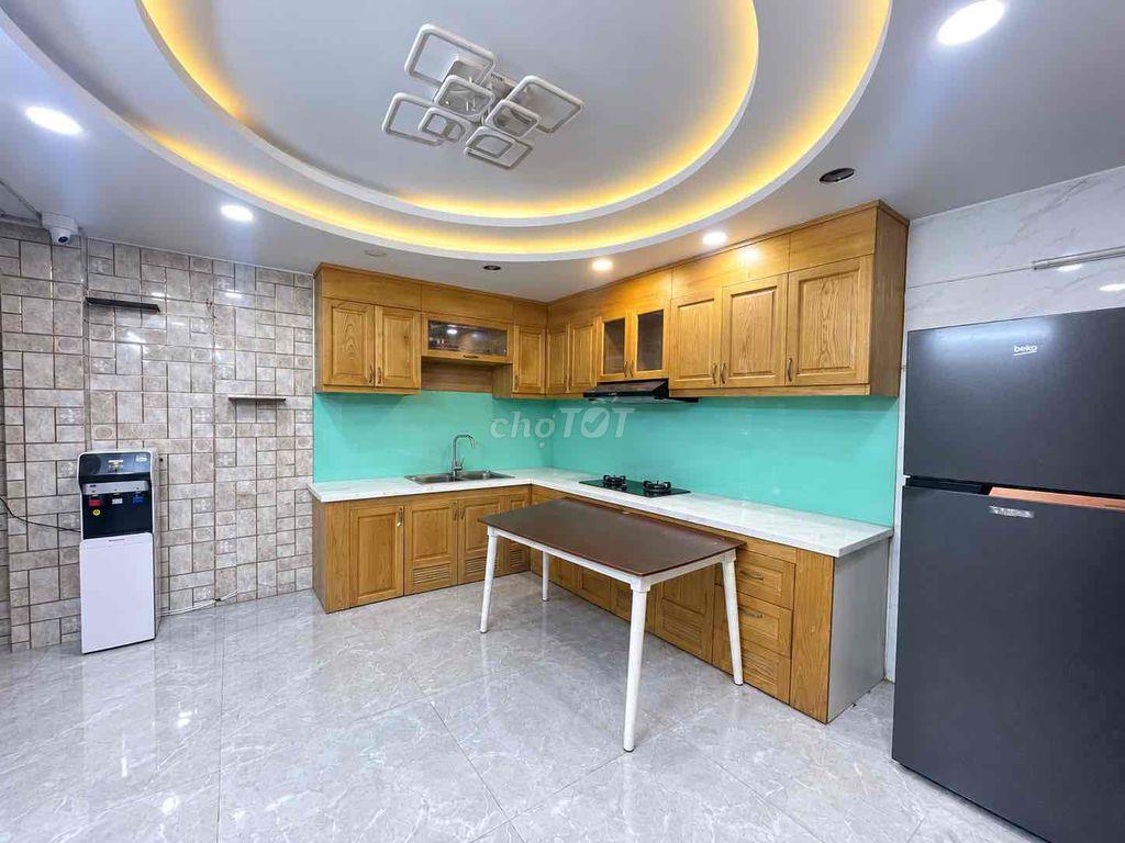 Dương Quảng Hàm, hẻm xe hơi 10m, 5 tầng 7pn 7wc, 74m2, sổ nở hậu đẹp.