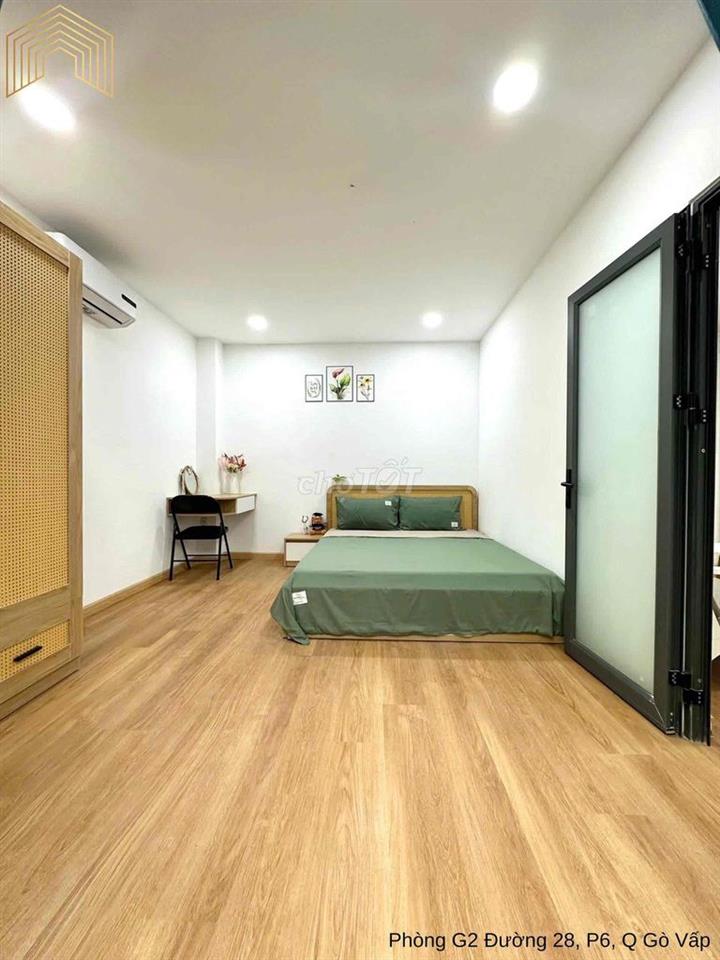 GIẢM 500k CHO CĂN 2PN mới xây tại đường số 28 gò vấp
