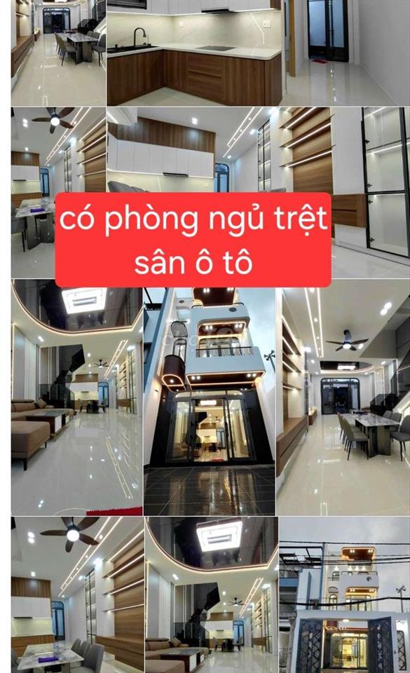 Nhà mặt tiền nhựa 5x21m 3 tầng 5 Phòng Chợ Bà Điềm Đường Phan Văn Hớn