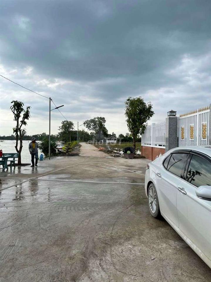 Gấp Bán đất Nghỉ Dưỡng view sông Vàm Cỏ Đông đẹp tại Hoà Khánh