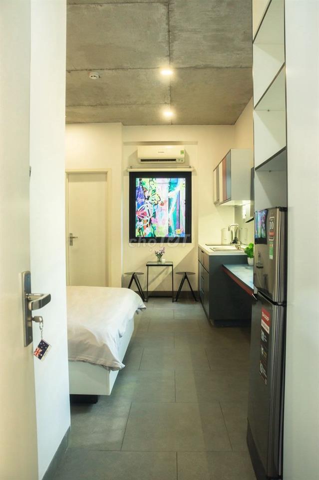 Cho thuê Studio Ban Công Bến Thành-Cách Metro 300m, cho làm BNB Airbnb