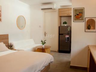 Cho thuê Studio Ban Công Bến Thành-Cách Metro 300m, cho làm BNB Airbnb
