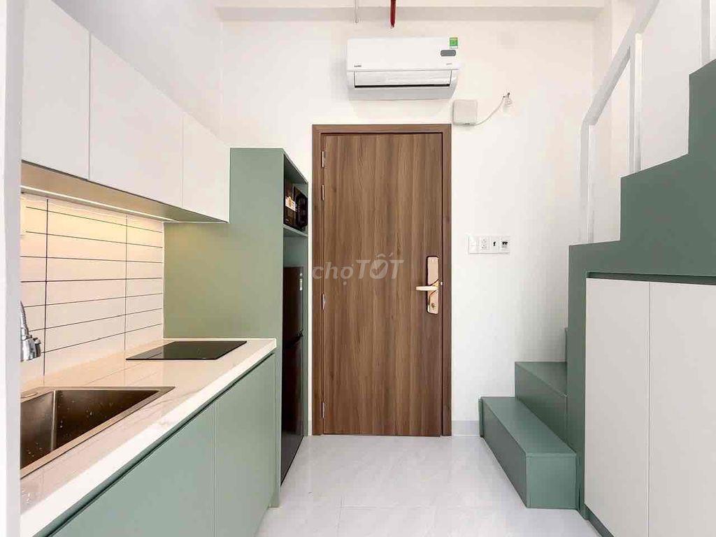 🔥 DỰ ÁN DUPLEX CHO SINH VIÊN - TONE XANH PASTEL CỰC XINH NGAY TRỤC CMT