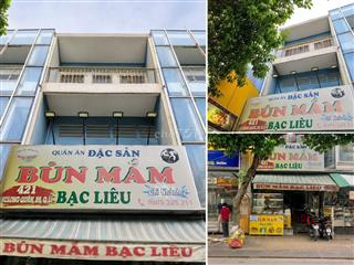 CHO THUÊ NHÀ MẶT TIỀN – 421 LẠC LONG QUÂN, P. HÒA BÌNH, TPHCM