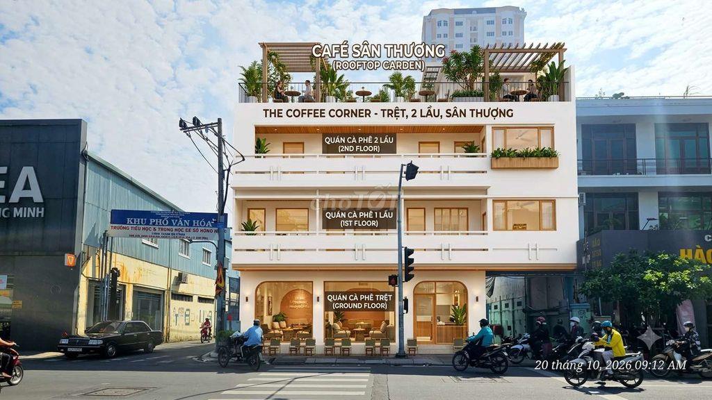 Chính Chủ Cho thuê Nguyên Căn 2 Mặt tiền Trệt 3 lầu